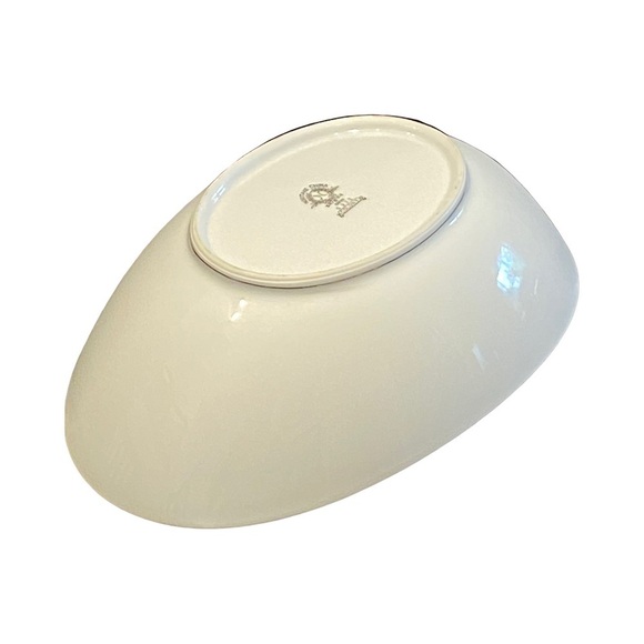 Noritake Cream and Silver Rim Bowl - Picture 5 of 6